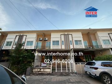 Two-story townhome, 18.7 sq.wah, Pleno Ratchaphruek-Rama 5 Village, Bang Kruai-Sai Noi Road, Nakhon In Road, Mueang Nonthaburi, Nonthaburi.