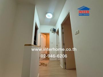Two-story townhome, 18.7 sq.wah, Pleno Ratchaphruek-Rama 5 Village, Bang Kruai-Sai Noi Road, Nakhon In Road, Mueang Nonthaburi, Nonthaburi.