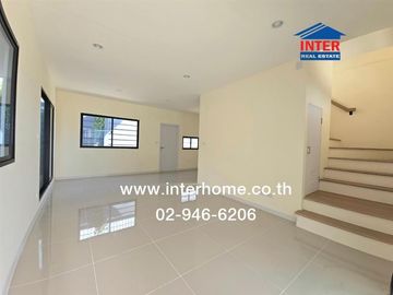 Two-story semi-detached house, 49.2 sq.wah, The Plant Rangsit Klong 4-Wongwaen Village, near Chalerm Phra Kiat Park, Rangsit-Nakhon Nayok Road, Klong