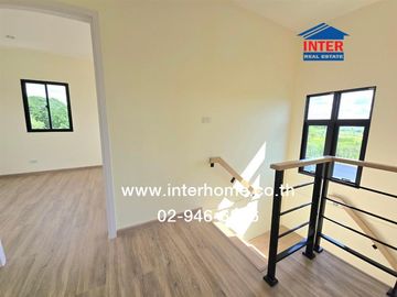 Two-story semi-detached house, 49.2 sq.wah, The Plant Rangsit Klong 4-Wongwaen Village, near Chalerm Phra Kiat Park, Rangsit-Nakhon Nayok Road, Klong