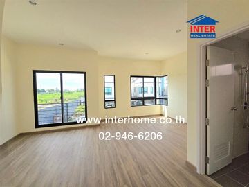 Two-story semi-detached house, 49.2 sq.wah, The Plant Rangsit Klong 4-Wongwaen Village, near Chalerm Phra Kiat Park, Rangsit-Nakhon Nayok Road, Klong