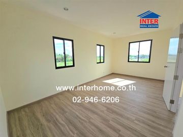 Two-story semi-detached house, 49.2 sq.wah, The Plant Rangsit Klong 4-Wongwaen Village, near Chalerm Phra Kiat Park, Rangsit-Nakhon Nayok Road, Klong