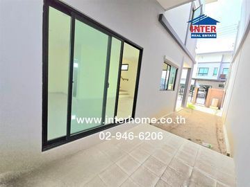Two-story semi-detached house, 49.2 sq.wah, The Plant Rangsit Klong 4-Wongwaen Village, near Chalerm Phra Kiat Park, Rangsit-Nakhon Nayok Road, Klong