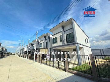 Two-story semi-detached house, 49.2 sq.wah, The Plant Rangsit Klong 4-Wongwaen Village, near Chalerm Phra Kiat Park, Rangsit-Nakhon Nayok Road, Klong