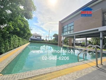 Two-story semi-detached house, 49.2 sq.wah, The Plant Rangsit Klong 4-Wongwaen Village, near Chalerm Phra Kiat Park, Rangsit-Nakhon Nayok Road, Klong