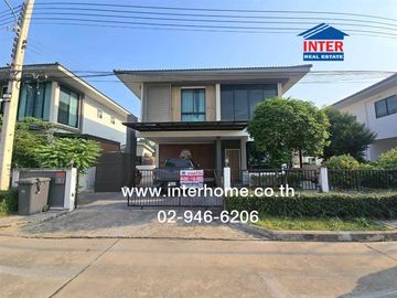 Two-story detached house, 62 sq.wa., Patreeda Avenue Village, Rangsit-Khlong 2/2, Soi Rangsit-Nakhon Nayok 31, Rangsit-Nakhon Nayok Road, Vibhavadi Ra