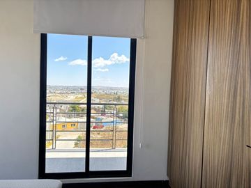RENTA DE DEPARTAMENTO CON UNA RECAMARA SEMI AMUEBLADO BALCONY SANTA CLARA OCOYUCAN CHOLULA PUEBLA