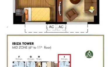 BANK FORECLOSED CONDO FOR SALE!UNIT 10 I @ 10TH FLOOR, TROPICANA GARDEN CITY - IBIZA TOWER, J. SUMULONG HIGHWAY, STO. NINO, MARIKINA-easy bank financing and price is negotiable!
