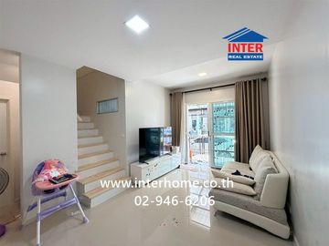 Two-story townhome, 23.1 sq.wa., Pruksa Ville Rangsit - Workpoint Soi, Phahonyothin Road, Khlong Luang Road, Klong Prem Prachakorn Road, Mueang Pathum
