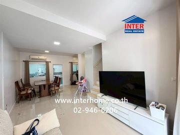 Two-story townhome, 23.1 sq.wa., Pruksa Ville Rangsit - Workpoint Soi, Phahonyothin Road, Khlong Luang Road, Klong Prem Prachakorn Road, Mueang Pathum