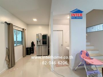 Two-story townhome, 23.1 sq.wa., Pruksa Ville Rangsit - Workpoint Soi, Phahonyothin Road, Khlong Luang Road, Klong Prem Prachakorn Road, Mueang Pathum