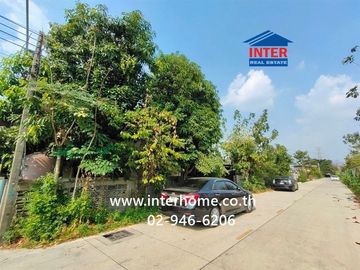 Land + 2-story detached house, 138 sq.wa. Located in Soi Khlong Luang Soi 8, Phahonyothin Road/Vibhavadi-Rangsit Road, Khlong Luang, Pathum Thani.