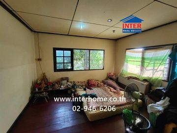 Land + 2-story detached house, 138 sq.wa. Located in Soi Khlong Luang Soi 8, Phahonyothin Road/Vibhavadi-Rangsit Road, Khlong Luang, Pathum Thani.