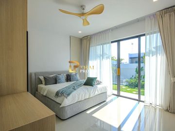 Elegant Tropical 3-Bedroom Pool Villa in Tranquil Hua Hin Setting