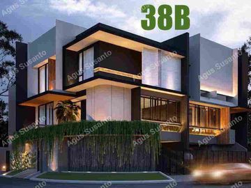 Rumah LUX Manyar Kertoadi dkt Klampis Nginden Baruk Rungkut