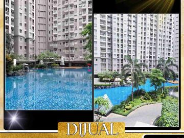 DIJUAL APARTEMEN 2 BR LUAS  48 M² DI ROYAL MEDITERANIA GARDEN RESIDENCE TANJUNG DUREN JAKARTA BARAT