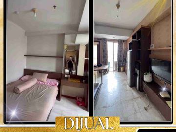 DIJUAL APARTEMEN 2 BR LUAS  48 M² DI ROYAL MEDITERANIA GARDEN RESIDENCE TANJUNG DUREN JAKARTA BARAT