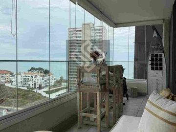 Venta Depto 2 Habitaciones Dos Baños Vista Al Mar Reñaca