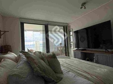 Venta Depto 2 Habitaciones Dos Baños Vista Al Mar Reñaca