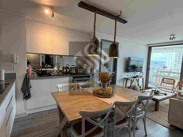 Venta Depto 2 Habitaciones Dos Baños Vista Al Mar Reñaca