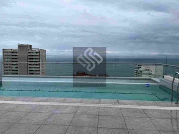 Venta Depto 2 Habitaciones Dos Baños Vista Al Mar Reñaca