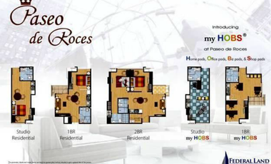 PASEO de ROCES by Federal Land in Chino Roces near Greenbelt and Ayala Makati