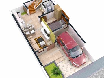 Rumah di jual desaign mewah harga termurah di kelasnya di cipayung jakarta.