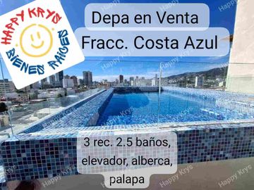 Departamento en Venta, Fracc. Costa Azul