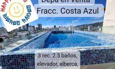 Departamento en Venta, Fracc. Costa Azul