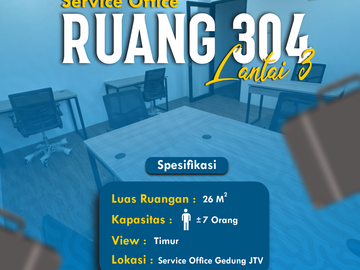 SEWA KANTOR FULL FURNISHED DI GRAHA PENA SURABAYA