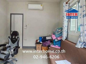 Single-story house + factory + workers' accommodation on a 286 sq.wah (approximately 1,114 sq.m) plot of land. Located near Khlong Sra School, Soi Wat