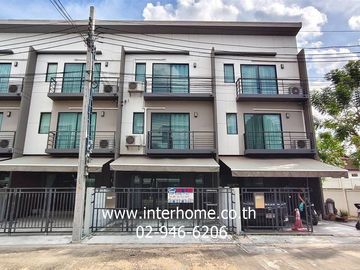3-story townhome, 17 sq.wa., Klang Muang Ratchaphruek-Rama 5 Village, Soi Bang Phai 21, Nakhon In Road, Bang Phai 21 Sub-district, Mueang Nonthaburi,