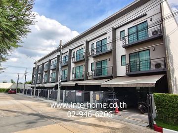 3-story townhome, 17 sq.wa., Klang Muang Ratchaphruek-Rama 5 Village, Soi Bang Phai 21, Nakhon In Road, Bang Phai 21 Sub-district, Mueang Nonthaburi,