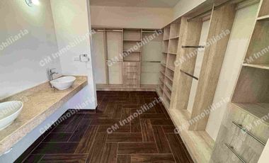 Casa AMPLIA en RENTA en Pozos ( sotavento ) semi nueva