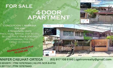 Apartment in Marikina For Sale
