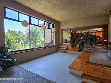 Casa en renta con amplio jardín | San Miguel Xicalco, Tlalpan | 1.100 m² de terreno
