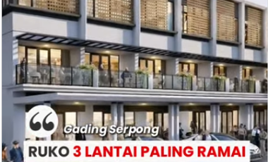 Pasadena square south Unit Terbatas! Ruko Paling Dicari di Gading Serpong