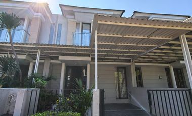 Rumah Pantai Mentari siap huni semi furnish dimensi 6x13 meter Bangunan 2 lantai ada 3 kamar tidur