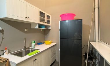 Rumah Pantai Mentari siap huni semi furnish dimensi 6x13 meter Bangunan 2 lantai ada 3 kamar tidur