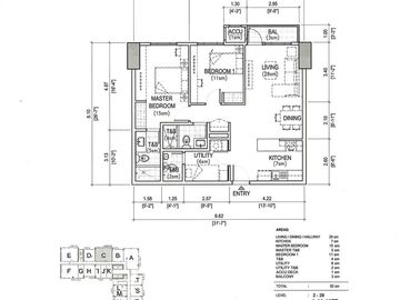 FOR SALE! 2 Bedrooms in Arton by Rockwell, Quezon City