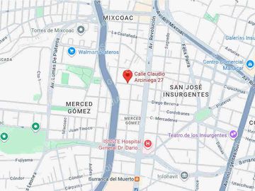 Departamento en venta Recuperación hipotecaria, Mixcoac, Benito Juárez, CDMX.