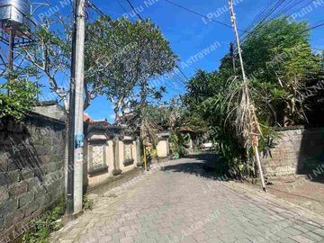 DIKONTRAKKAN / OVER KONTRAK Tanah Siap Bangun di Sanur Jl Penyaringan – Cocok untuk Villa