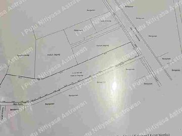 DIKONTRAKKAN Tanah Pinggir Jalan Utama Jl Waribang Denpasar – Akses Hotmix 8 Meter