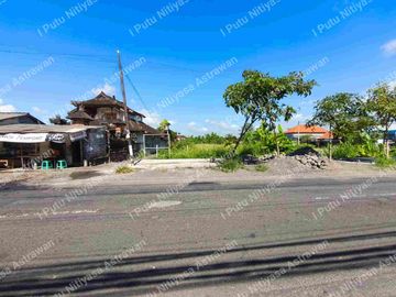 DIKONTRAKKAN Tanah Pinggir Jalan Utama Jl Waribang Denpasar – Akses Hotmix 8 Meter