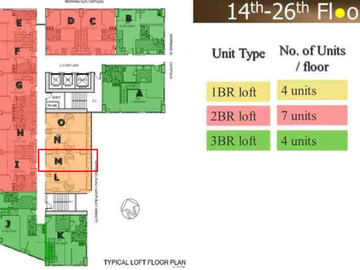 FOR SALE! 1 Bedroom in The Fort Residences, Taguig City