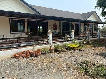 For sale Land with buildings currently operating as a football field and restaurant, located on Chiang Mai-Phrao Road. | No. 93332