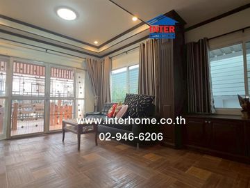Two-story detached house, 64 sq.wah, Ladda Ville 4 Village, Ban Kluay-Sai Noi, near Makro Bang Bua Thong, Soi Rong Mi, Ban Kluay-Sai Noi Road, Kanchan