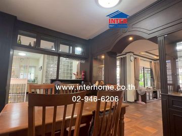 Two-story detached house, 64 sq.wah, Ladda Ville 4 Village, Ban Kluay-Sai Noi, near Makro Bang Bua Thong, Soi Rong Mi, Ban Kluay-Sai Noi Road, Kanchan