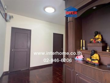 Two-story detached house, 64 sq.wah, Ladda Ville 4 Village, Ban Kluay-Sai Noi, near Makro Bang Bua Thong, Soi Rong Mi, Ban Kluay-Sai Noi Road, Kanchan