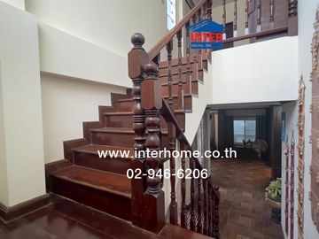 Two-story detached house, 64 sq.wah, Ladda Ville 4 Village, Ban Kluay-Sai Noi, near Makro Bang Bua Thong, Soi Rong Mi, Ban Kluay-Sai Noi Road, Kanchan